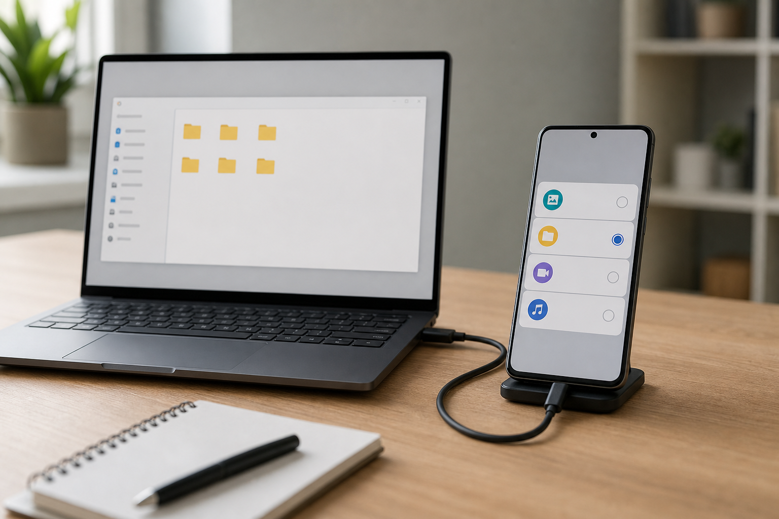 Telefon USB ile Bağlı Ama Dosyalar Görünmüyor: Çözüm