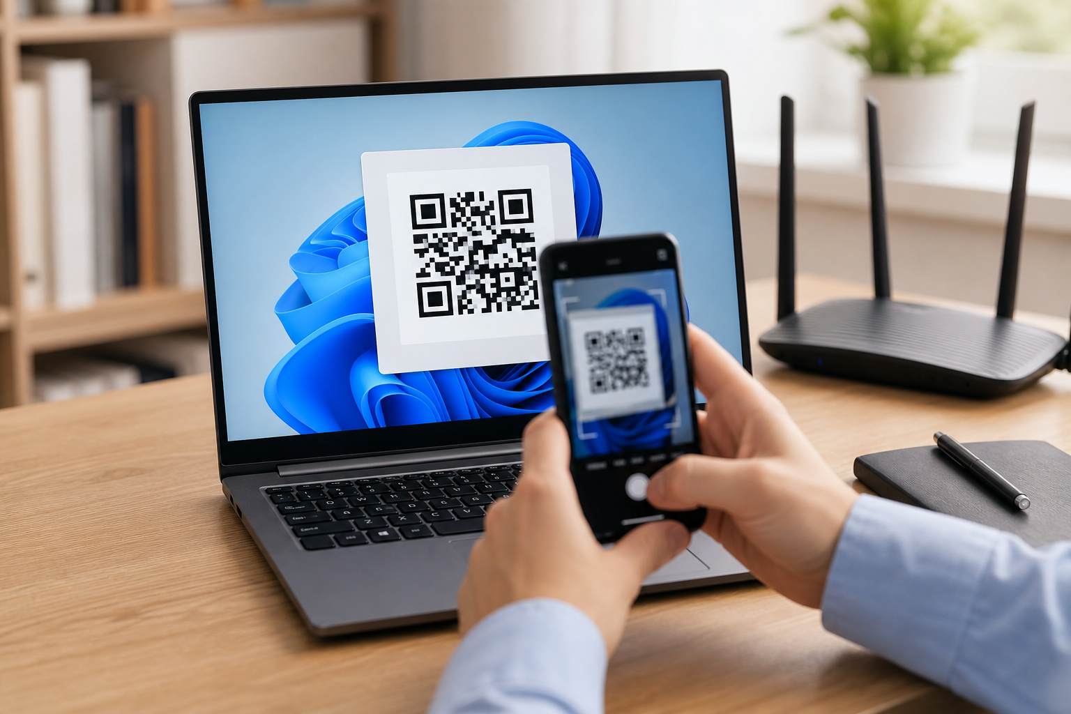 Windows 11’de Kayıtlı Wi-Fi Şifresi QR Kodla Nasıl Paylaşılır?