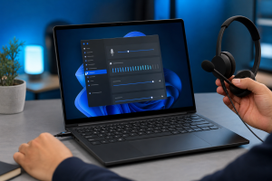 Windows 11’de Kulaklık Mikrofonu Görünüyor Ama Çalışmıyor
