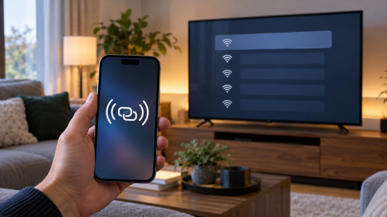 iPhone İnternet Paylaşımı TV’de Görünmüyor: Çözüm Sırası
