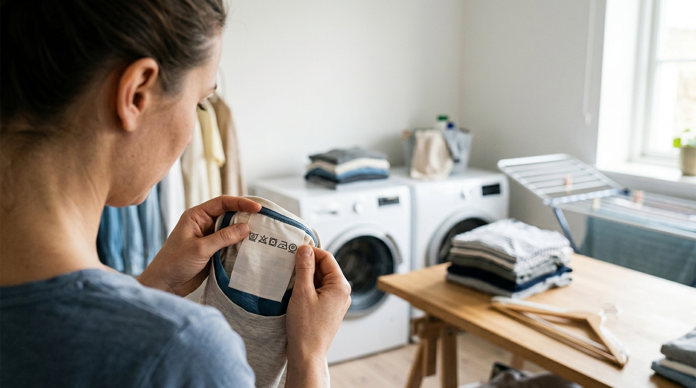 Kıyafetlerdeki Etiket İşaretleri Ne Anlama Gelir? Yıkama Hatalarını Önleme Rehberi